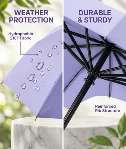 Premium™ Pocket Travel Umbrella with Protective Case